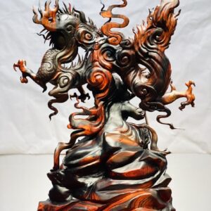 Quan Công Hàng Long Gỗ Trắc