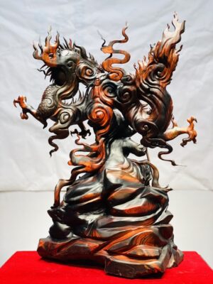 Quan Công Hàng Long Gỗ Trắc
