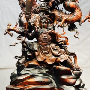 Quan Công Hàng Long Gỗ Trắc