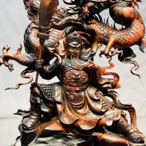 Quan Công Hàng Long Gỗ Trắc