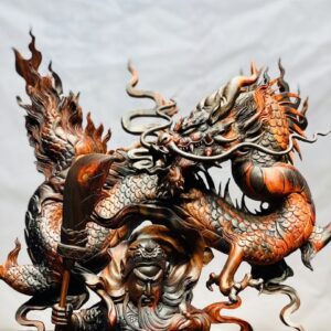 Quan Công Hàng Long Gỗ Trắc