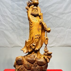 Đạt Ma Sư Tổ Khất Thực Gỗ Hương