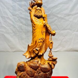 Đạt Ma Sư Tổ Khất Thực Gỗ Hương
