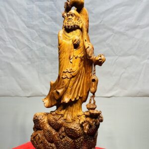 Đạt Ma Sư Tổ Khất Thực Gỗ Hương