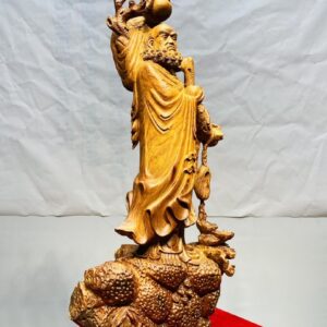 Đạt Ma Sư Tổ Khất Thực Gỗ Hương