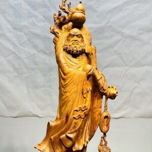 Đạt Ma Sư Tổ Khất Thực Gỗ Hương