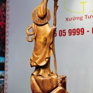 Đạt Ma Khất Thực Nghê Gỗ Hương