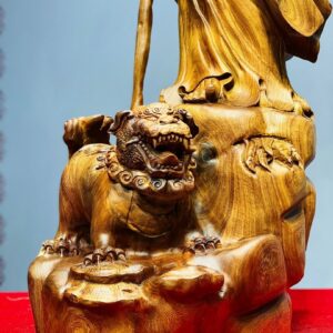Đạt Ma Khất Thực Nghê Gỗ Hương