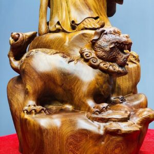 Đạt Ma Khất Thực Nghê Gỗ Hương