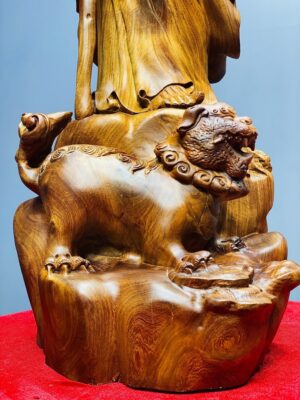 Đạt Ma Khất Thực Nghê Gỗ Hương