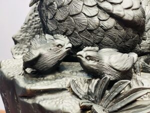 Gia Đình Gà Gỗ Mun Sừng Khánh Hoà