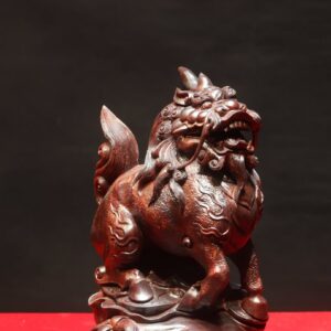 Hoả Kỳ Lân Trấn Bao Tiền Gỗ Nu Tử Đàn