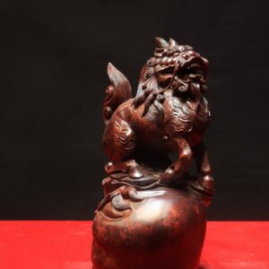 Hoả Kỳ Lân Trấn Bao Tiền Gỗ Nu Tử Đàn
