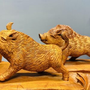 Tam Heo Gỗ Nu Hương