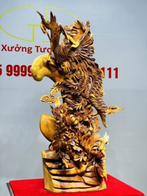 Bách Điểu Triều Phụng Gỗ Hương
