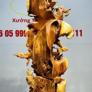 Bách Điểu Triều Phụng Gỗ Hương