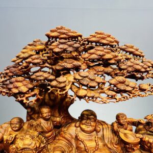 Di Lạc Ngũ Tiểu Cây Tùng Gỗ Sưa