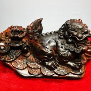 Tam Nghê Trấn Tiền Gỗ Trắc