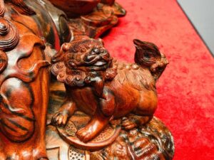 Tam Nghê Trấn Tiền Gỗ Trắc