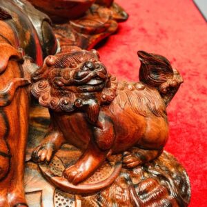 Tam Nghê Trấn Tiền Gỗ Trắc