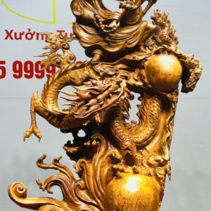 Đạt Ma Hàng Long Gỗ Nu Hương