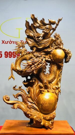 Đạt Ma Hàng Long Gỗ Nu Hương
