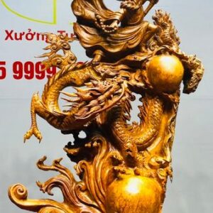 Đạt Ma Hàng Long Gỗ Nu Hương