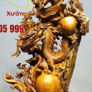 Đạt Ma Hàng Long Gỗ Nu Hương