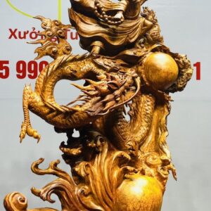 Đạt Ma Hàng Long Gỗ Nu Hương