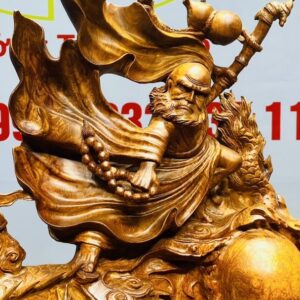 Đạt Ma Hàng Long Gỗ Nu Hương