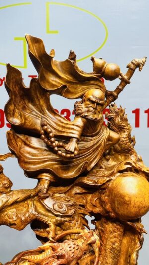 Đạt Ma Hàng Long Gỗ Nu Hương