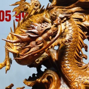 Đạt Ma Hàng Long Gỗ Nu Hương