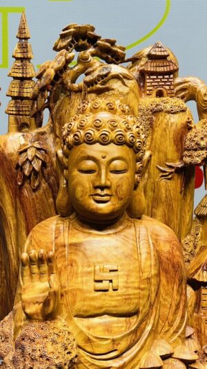 Nhất Tâm Bái Phật Gỗ Sụn Hương