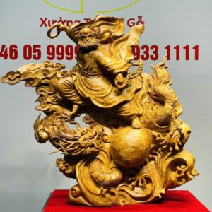 Đạt Ma Hàng Long Trấn Ngọc Gỗ Nu Ngọc Am