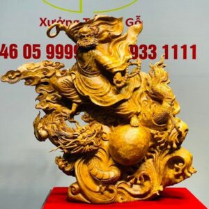Đạt Ma Hàng Long Trấn Ngọc Gỗ Nu Ngọc Am