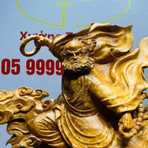 Đạt Ma Hàng Long Trấn Ngọc Gỗ Nu Ngọc Am