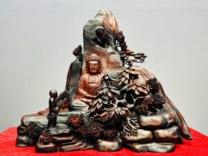 Thành Tâm Bái Phật Gỗ Trắc