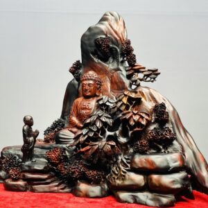 Thành Tâm Bái Phật Gỗ Trắc