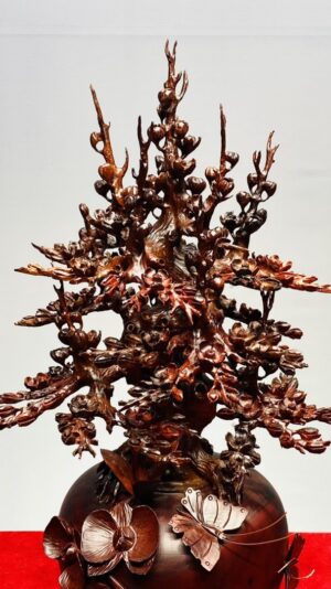 Bình Mai Gỗ Tử Đàn