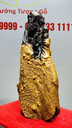 Đạt Ma Sư Tổ Gỗ Chiu Liu