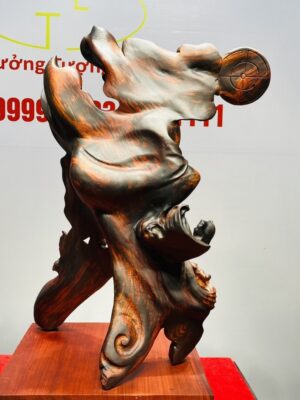 Đạt Ma Múa Võ Gỗ Trắc