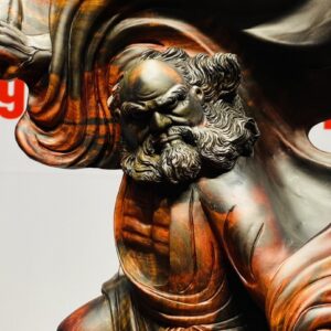 Đạt Ma Múa Võ Gỗ Trắc