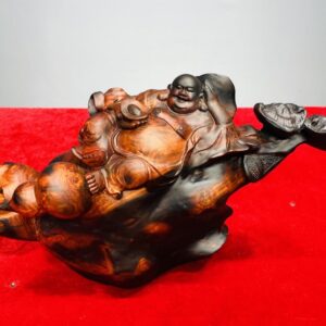 Di Lạc Ngồi Bao Tiền Gỗ Trắc