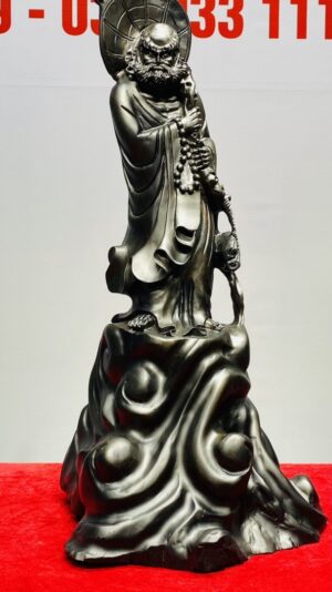 Đạt Ma Gỗ Mun Sừng