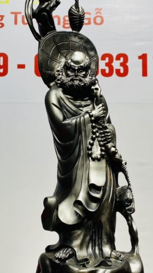 Đạt Ma Gỗ Mun Sừng