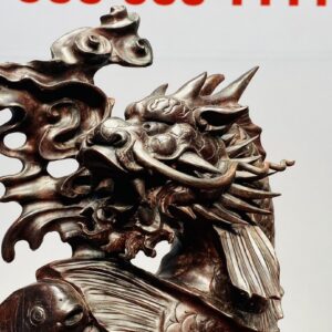 Cá Chép Hoá Rồng Gỗ Tử Đàn
