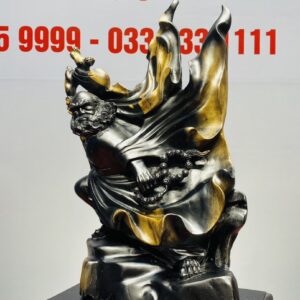 Đạt Ma Múa Võ Gỗ Mun Sừng