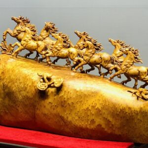 Bát Mã Truy Phong Gỗ Nu Ngọc Am