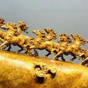 Bát Mã Truy Phong Gỗ Nu Ngọc Am