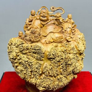 Di Lạc Tam Tiểu Nhất Nghê Gỗ Dổi